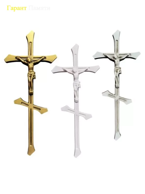 Крест с распятием (№73)-барельеф